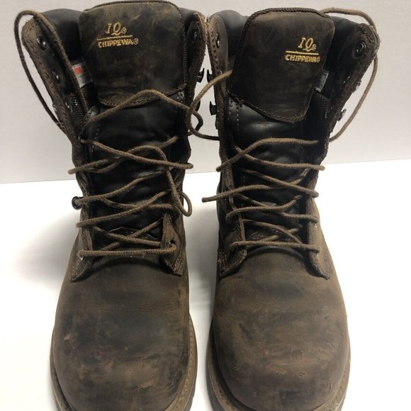 Chippewa Steel toes Mens 7 / W8 - Picture 3 of 6
